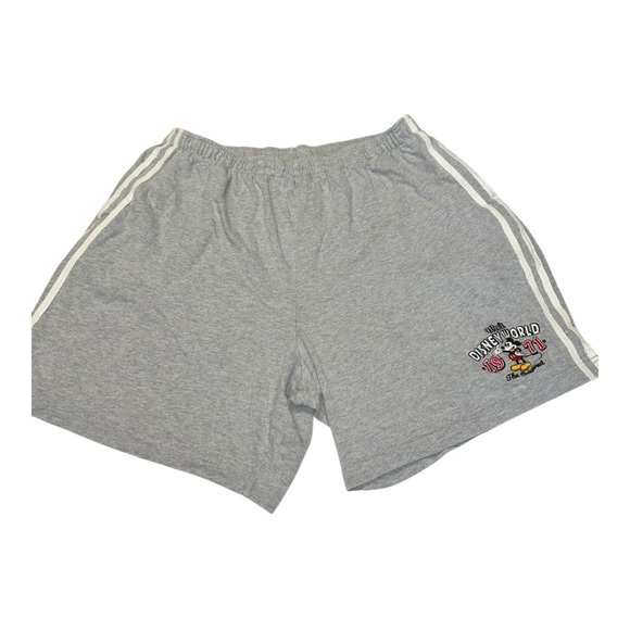 Disney Other - Disney Parks Gym Mickey Mouse Shorts Adult Medium Gray Disney World 100% Cotton